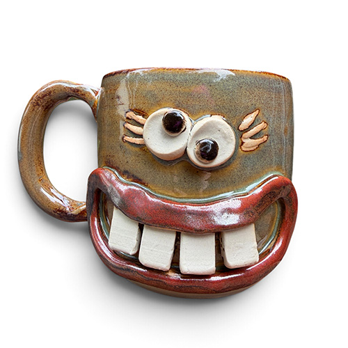 Nelson Studio Olive Lashes Mug DP6534